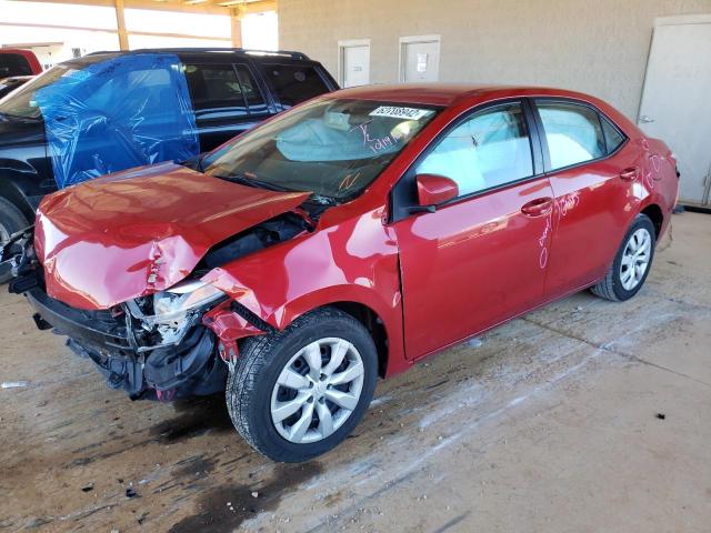 Photo 2 from auction – 2016 TOYOTA COROLLA L with VIN 2T1BURHE9GC585758