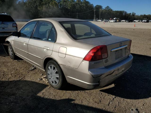 Photo 3 from auction – 2002 HONDA CIVIC LX with VIN 2HGES16522H503330