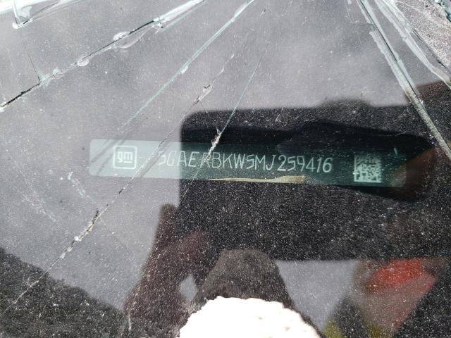 Photo 10 from auction – 2021 BUICK ENCLAVE ES with VIN 5GAERBKW5MJ259416