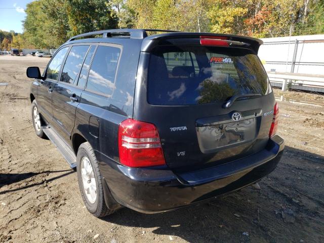 Photo 3 from auction – 2003 TOYOTA HIGHLANDER with VIN JTEGF21A430121095