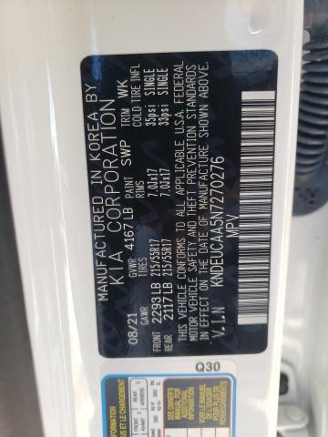Photo 10 from auction – 2022 KIA SELTOS S with VIN KNDEUCAA5N7270276