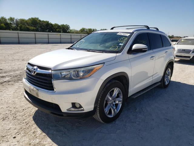 Photo 2 from auction – 2015 TOYOTA HIGHLANDER with VIN 5TDYKRFH3FS098560