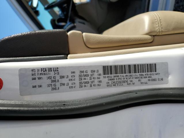 Photo 10 from auction – 2016 JEEP GRAND CHER with VIN 1C4RJECG3GC358745