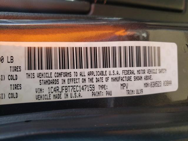 Photo 10 from auction – 2014 JEEP GRAND CHER with VIN 1C4RJFBT7EC147159