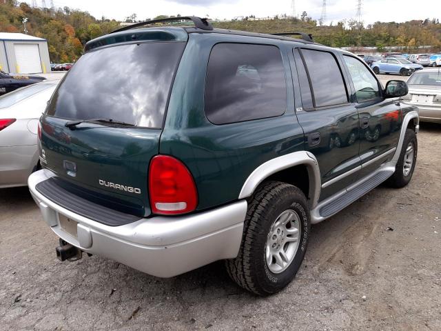Photo 4 from auction – 2002 DODGE DURANGO SL with VIN 1B8HS58NX2F118305