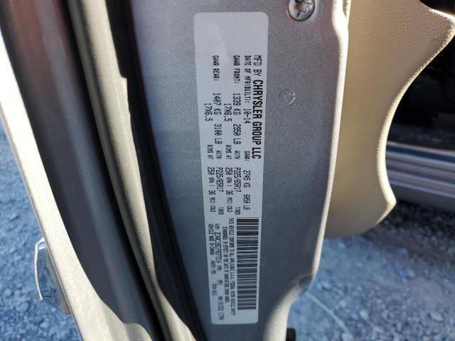 Photo 10 from auction – 2015 CHRYSLER TOWN & COU with VIN 2C4RC1BG1FR577214