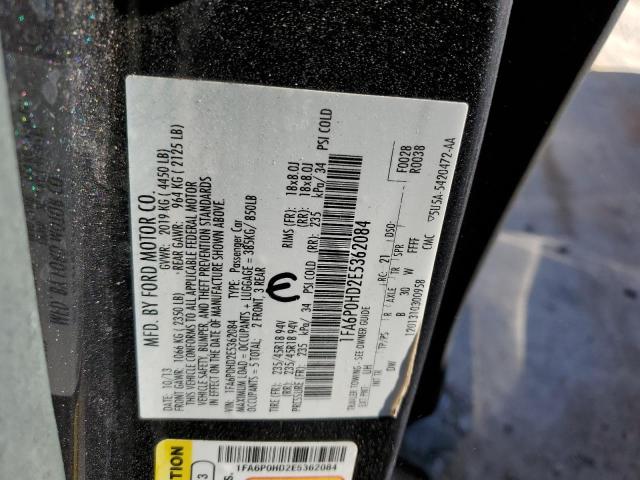 Photo 10 from auction – 2014 FORD FUSION SE with VIN 1FA6P0HD2E5362084