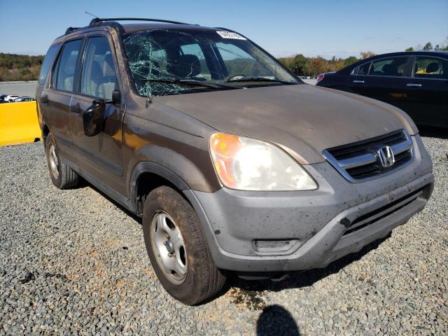 HONDA CR-V LX 2004 with VIN SHSRD68404U200513 - Photo from auction