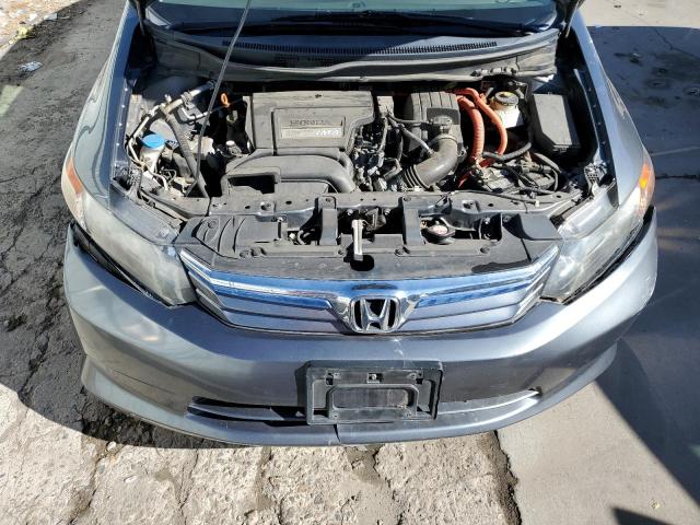 Photo 7 from auction – 2012 HONDA CIVIC HYBR with VIN JHMFB4F22CS007589