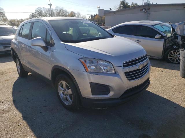 CHEVROLET TRAX 1LS 2015 with VIN KL7CJPSB4FB133923 - Photo from auction