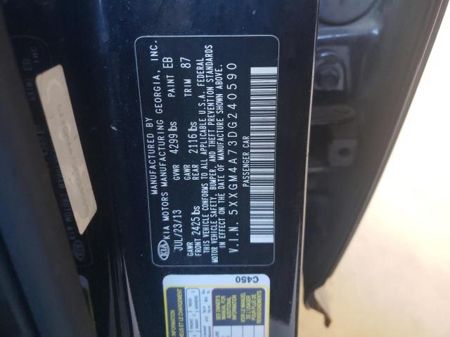 Photo 10 from auction – 2013 KIA OPTIMA LX with VIN 5XXGM4A73DG240590