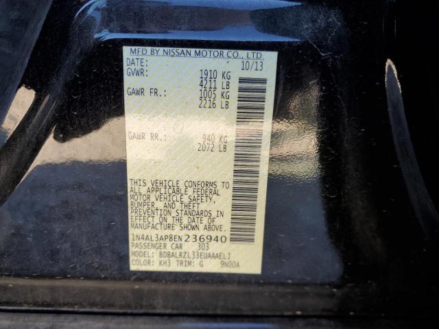Photo 10 from auction – 2014 NISSAN ALTIMA 2.5 with VIN 1N4AL3AP8EN236940