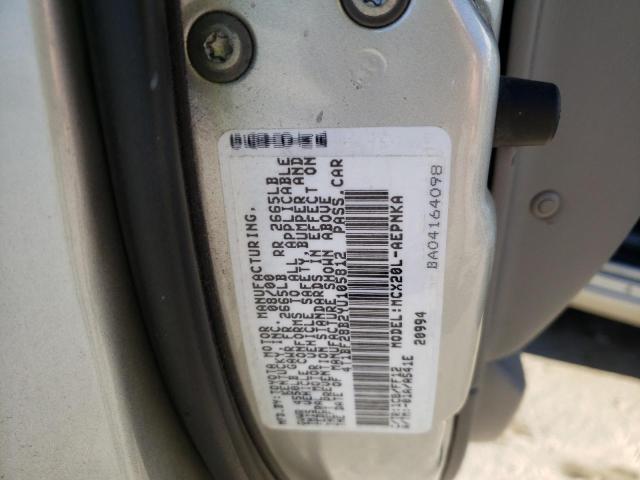 Photo 10 from auction – 2000 TOYOTA AVALON XL with VIN 4T1BF28B2YU105812