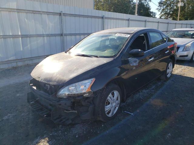 Photo 2 from auction – 2014 NISSAN SENTRA S with VIN 3N1AB7AP2EY311772