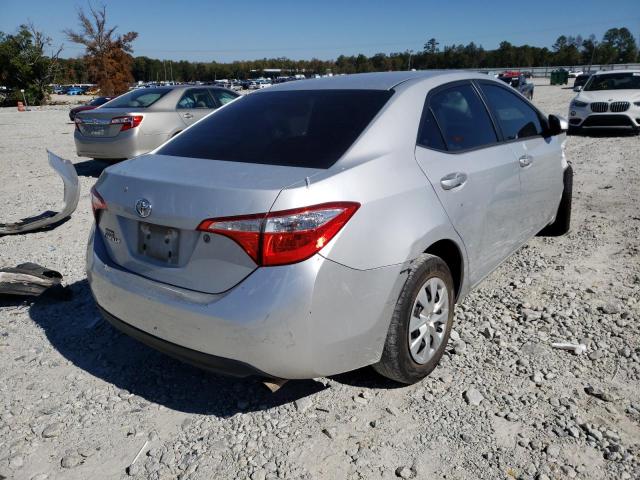 Photo 4 from auction – 2014 TOYOTA COROLLA L with VIN 2T1BURHEXEC117101
