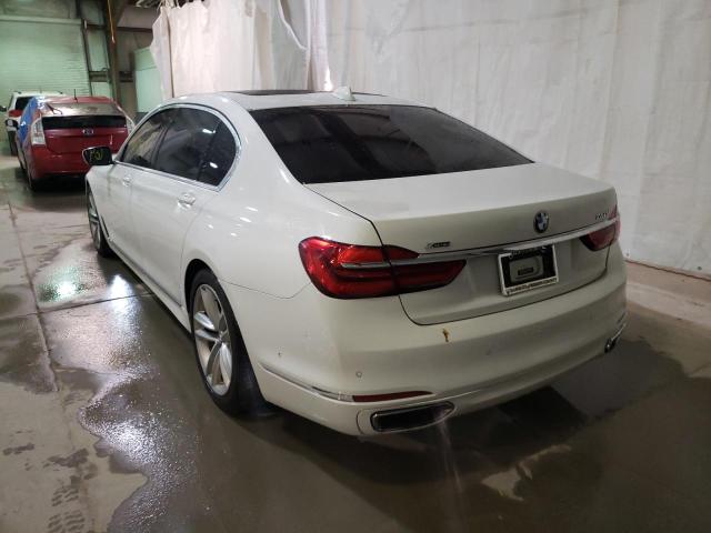 Photo 3 from auction – 2016 BMW 750 XI with VIN WBA7F2C51GG416122