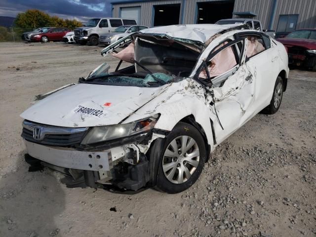 Photo 2 from auction – 2012 HONDA CIVIC LX with VIN 19XFB2F54CE379213