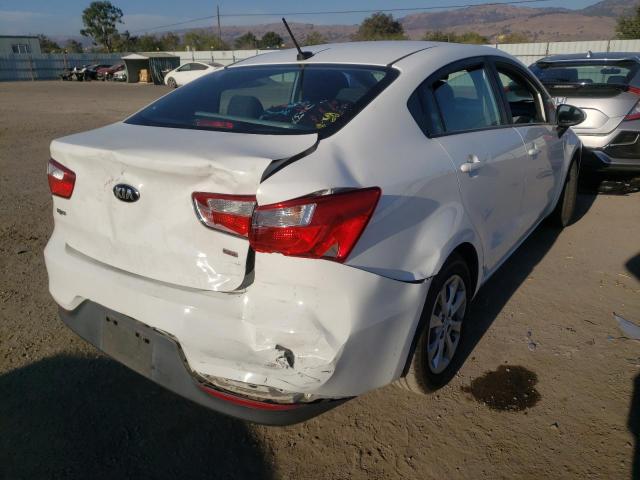Photo 4 from auction – 2016 KIA RIO LX with VIN KNADM4A31G6612380