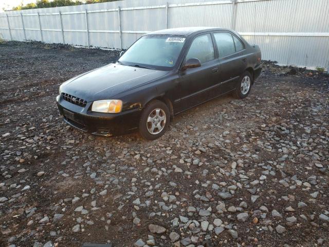 Photo 2 from auction – 2002 HYUNDAI ACCENT GL with VIN KMHCG45C52U367535