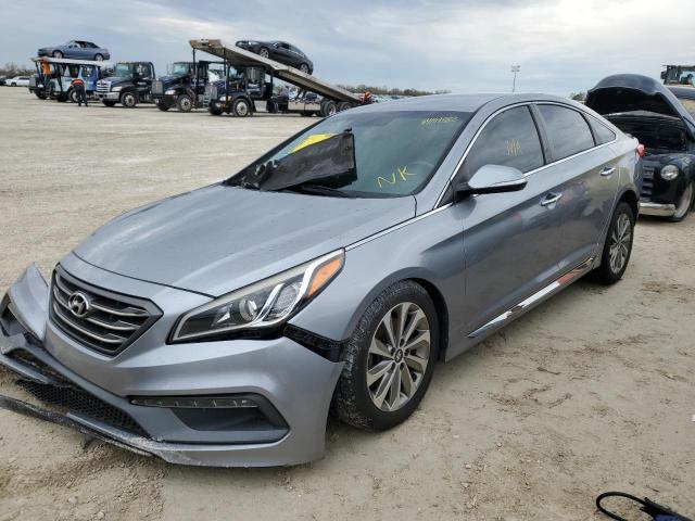 Photo 2 from auction – 2016 HYUNDAI SONATA SPO with VIN 5NPE34AF3GH400686