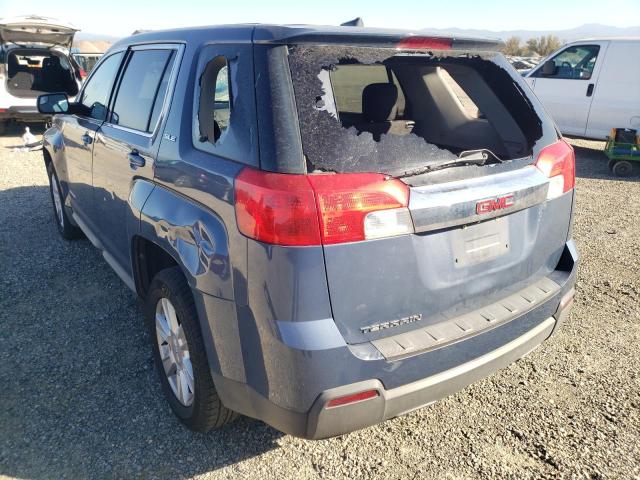 Photo 3 from auction – 2012 GMC TERRAIN SL with VIN 2GKALMEK3C6283927