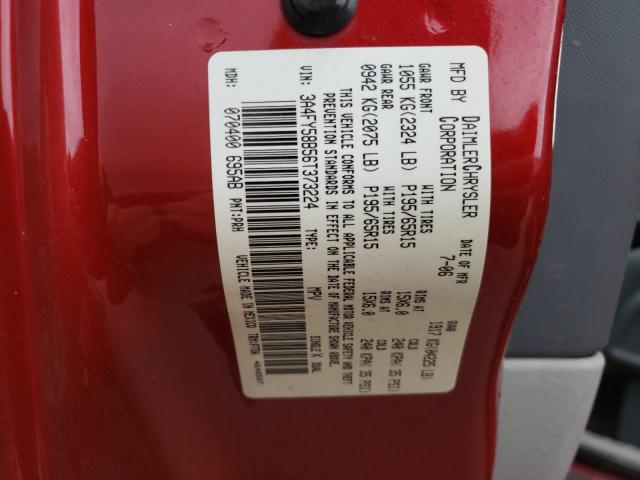 Photo 10 from auction – 2006 CHRYSLER PT CRUISER with VIN 3A4FY58B56T373224