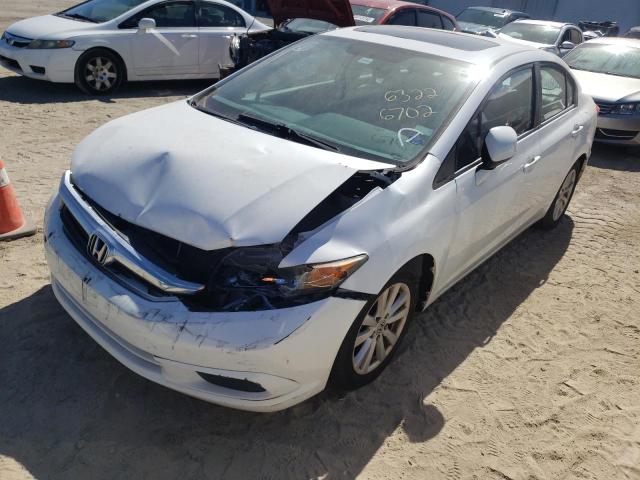 Photo 2 from auction – 2012 HONDA CIVIC EX with VIN 19XFB2F86CE075519