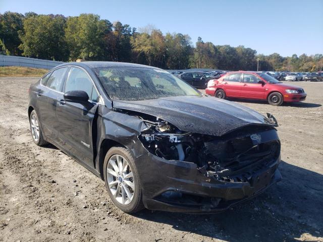 FORD FUSION SE 2017 with VIN 3FA6P0LU6HR386591 - Photo from auction