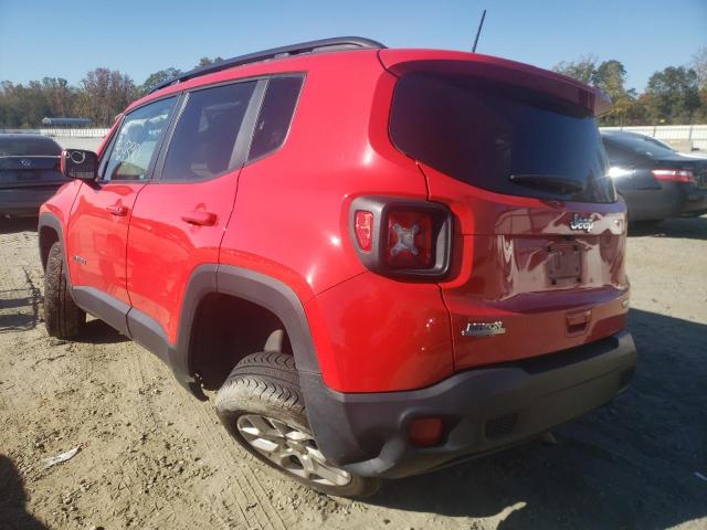Photo 3 from auction – 2018 JEEP RENEGADE L with VIN ZACCJABB9JPJ36795