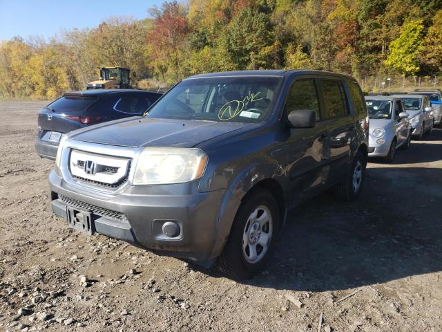 Photo 2 from auction – 2010 HONDA PILOT LX with VIN 5FNYF4H26AB023851