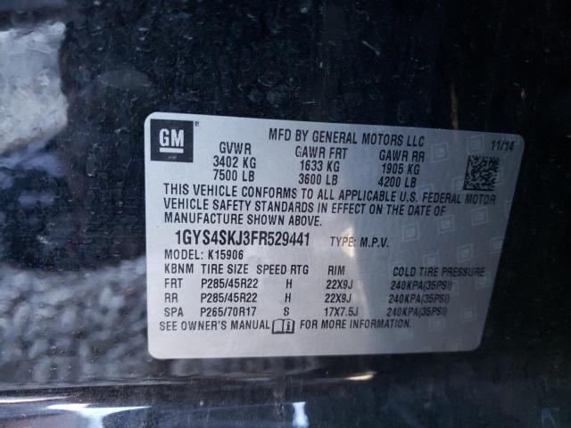 Photo 10 from auction – 2015 CADILLAC ESCALADE E with VIN 1GYS4SKJ3FR529441