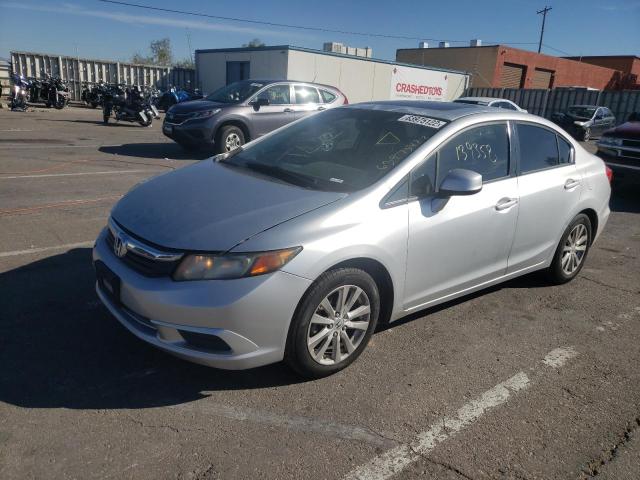 Photo 2 from auction – 2012 HONDA CIVIC EXL with VIN 2HGFB2F97CH525841