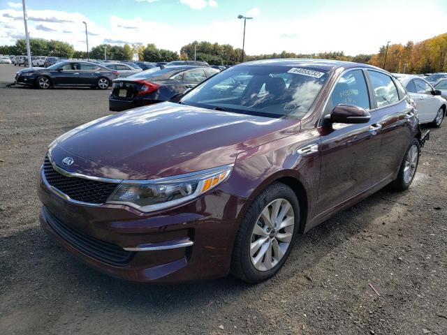 Photo 2 from auction – 2018 KIA OPTIMA LX with VIN 5XXGT4L32JG266865