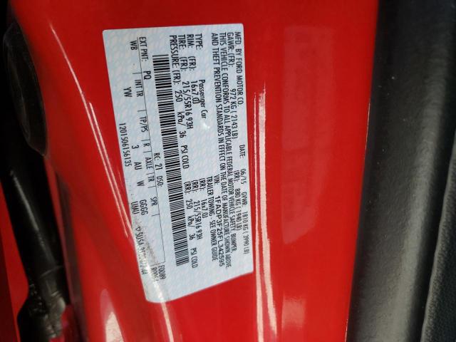 Photo 10 from auction – 2015 FORD FOCUS SE with VIN 1FADP3F25FL342595