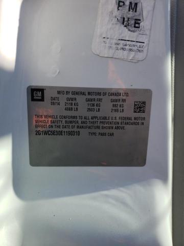 Photo 10 from auction – 2014 CHEVROLET IMPALA LIM with VIN 2G1WC5E30E1190310