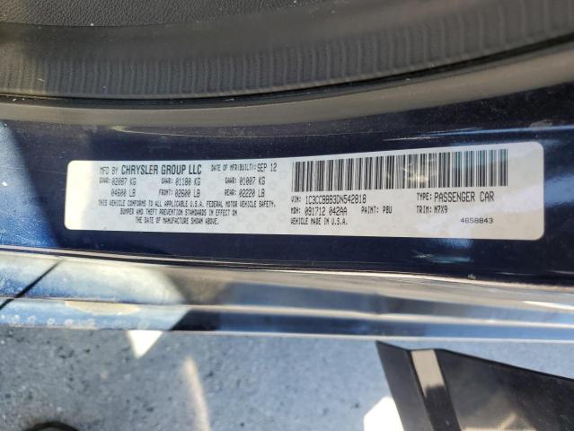 Photo 10 from auction – 2013 CHRYSLER 200 TOURIN with VIN 1C3CCBBB3DN542818