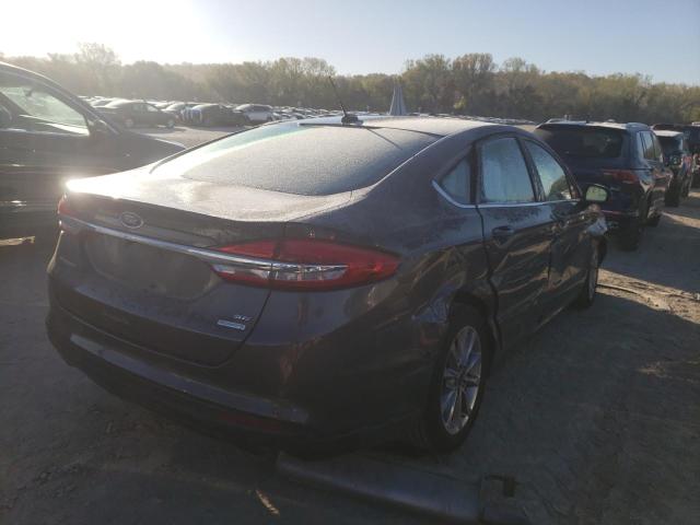Photo 4 from auction – 2017 FORD FUSION SE with VIN 3FA6P0HDXHR274286