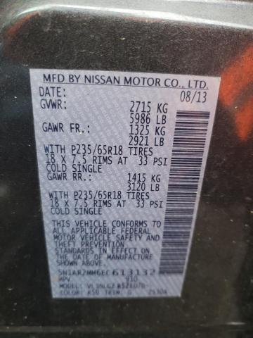 Photo 10 from auction – 2014 NISSAN PATHFINDER with VIN 5N1AR2MM6EC613132