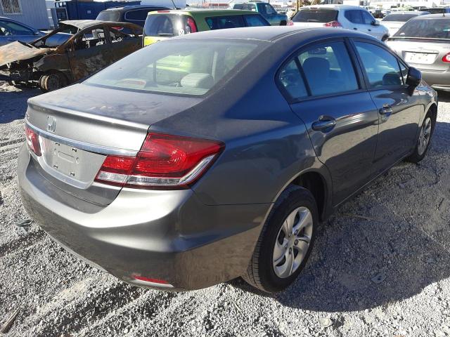 Photo 4 from auction – 2013 HONDA CIVIC LX with VIN 19XFB2F54DE096618