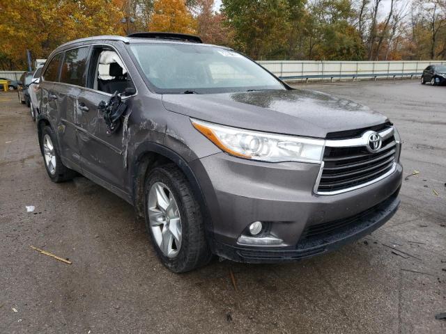 TOYOTA HIGHLANDER 2015 with VIN 5TDDKRFH1FS194055 - Photo from auction
