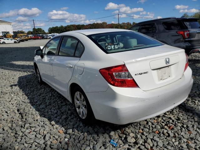 Photo 3 from auction – 2012 HONDA CIVIC LX with VIN 19XFB2F53CE319245