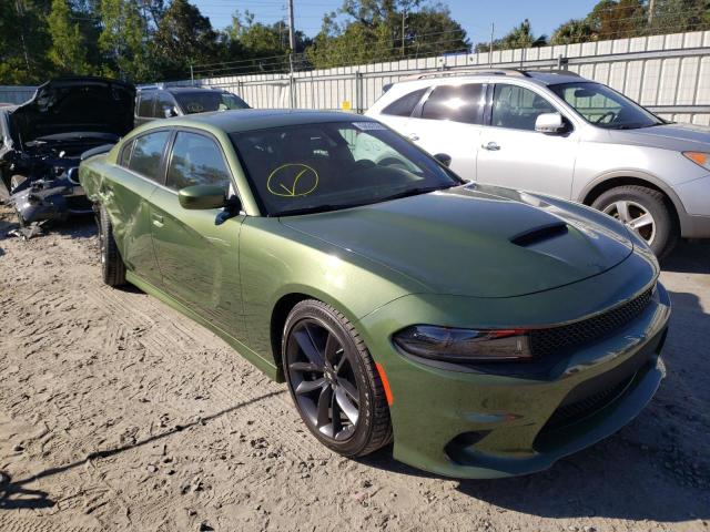 DODGE CHARGER GT 2022 with VIN 2C3CDXHG5NH104616 - Photo from auction