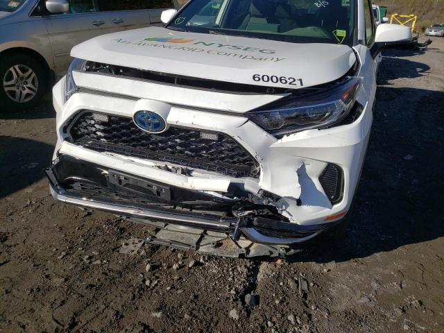 Photo 9 from auction – 2021 TOYOTA RAV4 PRIME with VIN JTMCB3FV5MD064495