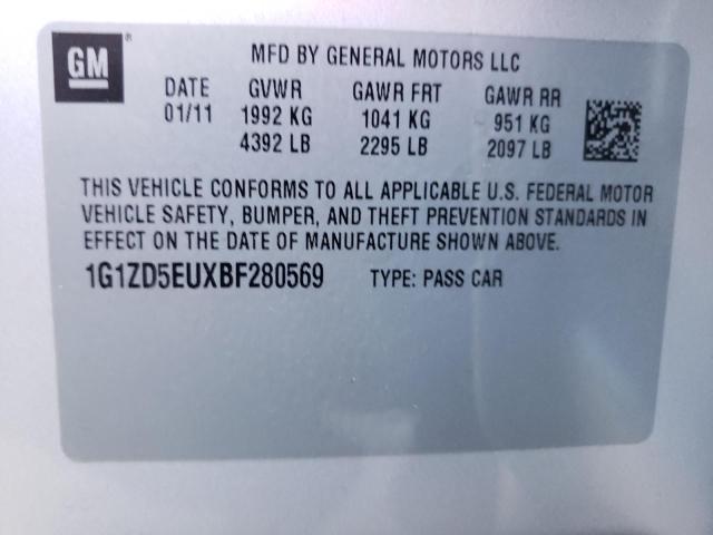 Photo 10 from auction – 2011 CHEVROLET MALIBU 2LT with VIN 1G1ZD5EUXBF280569