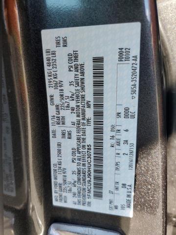 Photo 10 from auction – 2017 FORD ESCAPE TIT with VIN 1FMCU9J90HUC30785