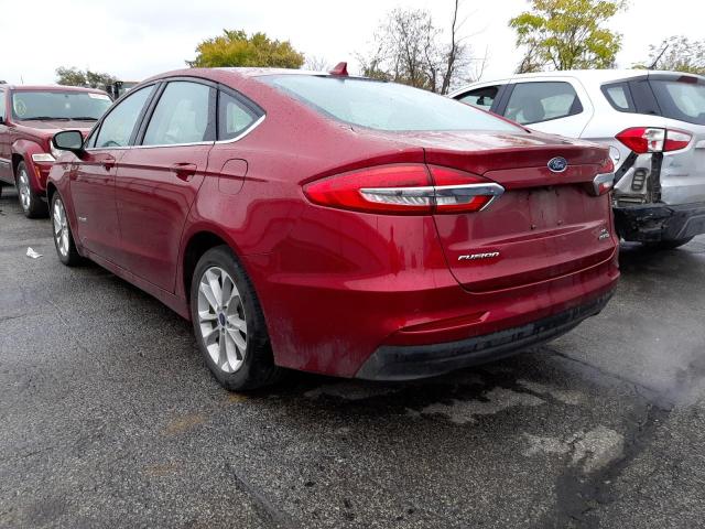 Photo 3 from auction – 2019 FORD FUSION SE with VIN 3FA6P0LU8KR131819