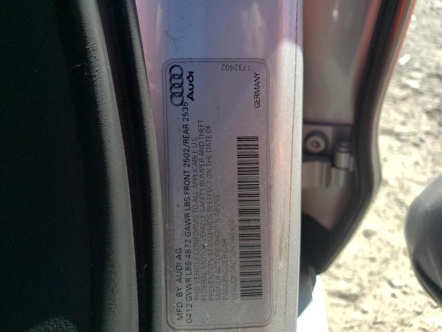 Photo 10 from auction – 2012 AUDI A6 PREMIUM with VIN WAUDFAFC1CN164904