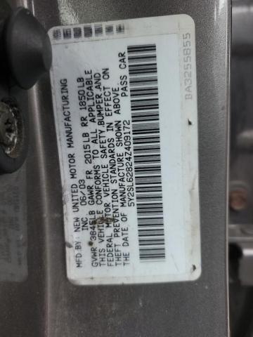 Photo 10 from auction – 2004 PONTIAC VIBE with VIN 5Y2SL62824Z409172