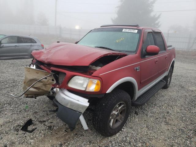 Photo 2 from auction – 2002 FORD F150 SUPER with VIN 1FTRW08L22KC05282
