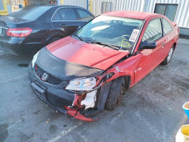 Photo 2 from auction – 2004 HONDA CIVIC DX V with VIN 1HGEM22324L046500